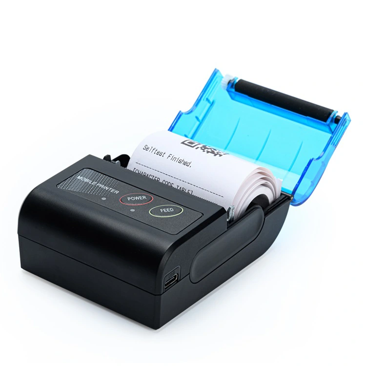 Imprimante thermique mobile de reçus de 58 mm