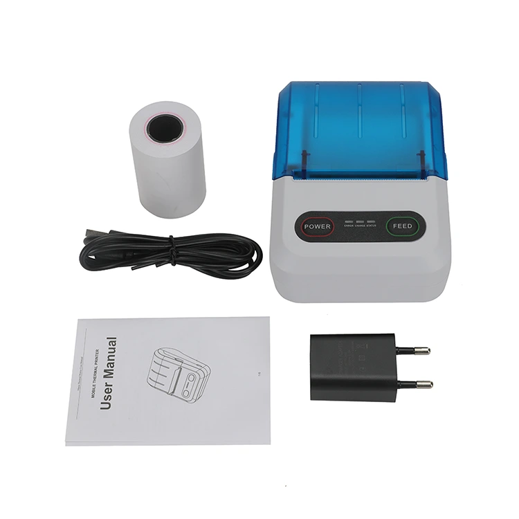 Imprimante thermique de reçus 58 mm Bluetooth