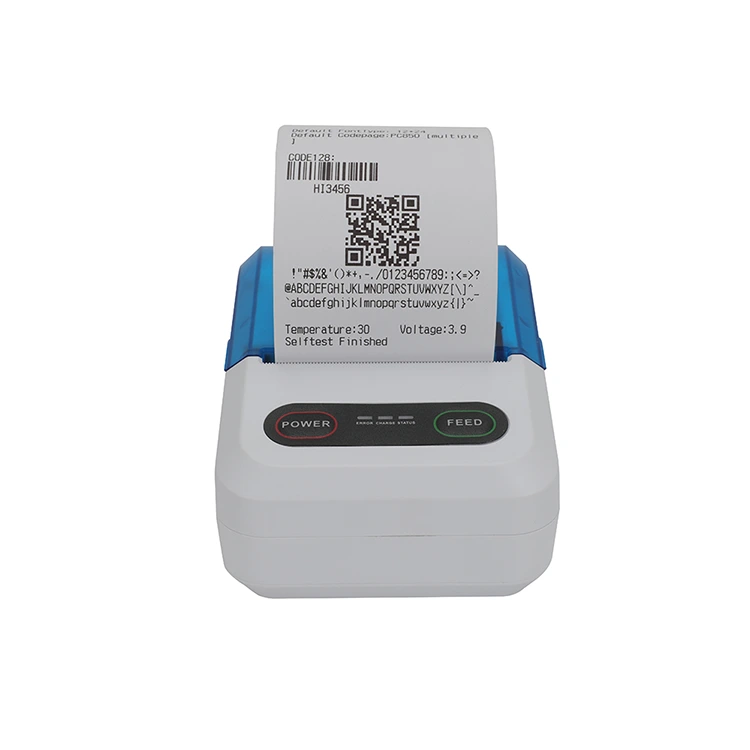 Imprimante thermique de reçus 58 mm Bluetooth