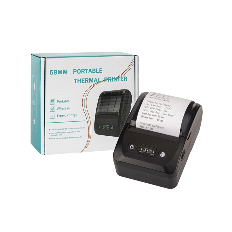 Mini imprimante de reçus thermique de 2 pouces